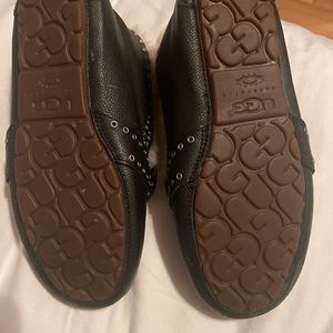 Alena leather uggs with embellishments